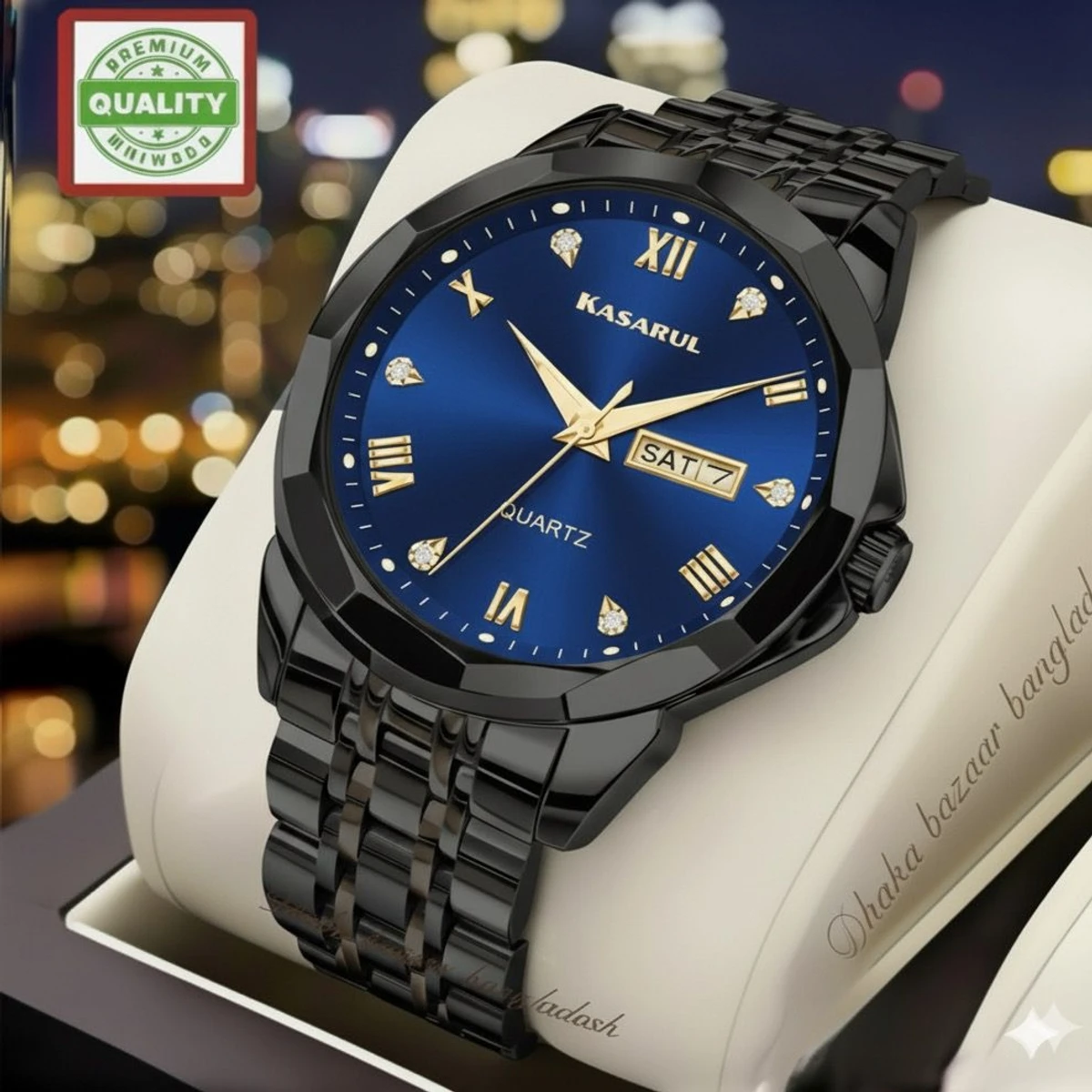 KASARULZ  NEXT নতুন ডিজাইনের পুরুষদের জন্য ঘড়ি BLACK BLUE