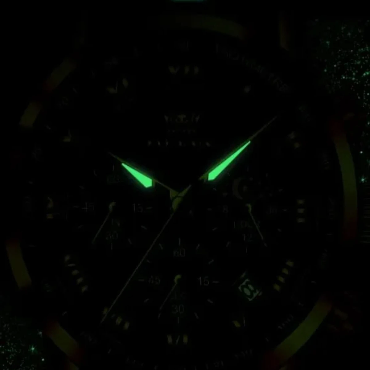 3352 OliveZ নতুন ডিজাইনের পুরুষদের জন্য ঘড়ি  BLACK BLUE